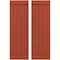 Ekena Millwork Americraft 5-Board Exterior Wood Joined Board-n-Batten Shutters w/ End Batten, ARW103BB518X38CLH, PR ARW103BB518X38CLH - alternate 1